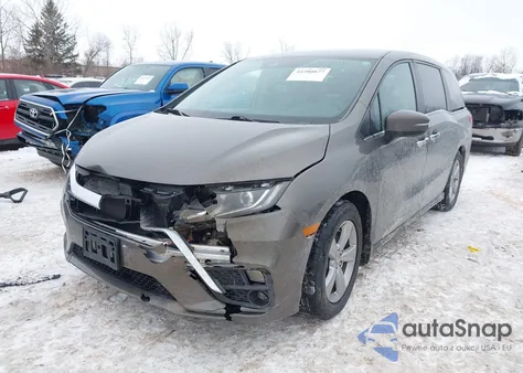 2019 Honda Odyssey Ex z USA, uszkodzony, nr VIN 5FNRL6H51KB031327